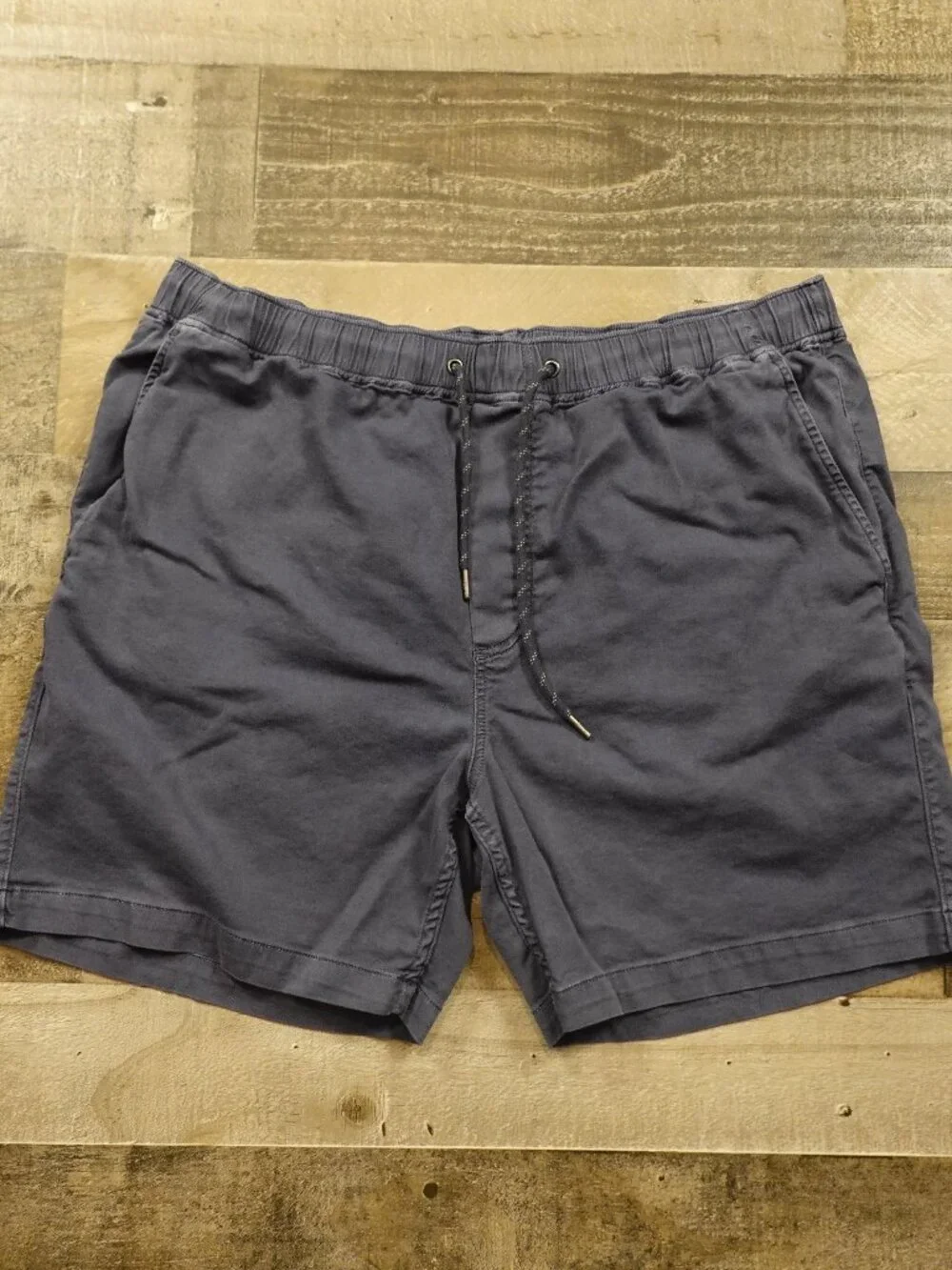 Faherty All Day Short Men’s XL Blue Drawstring Elastic Waist Casual 6” Inseam